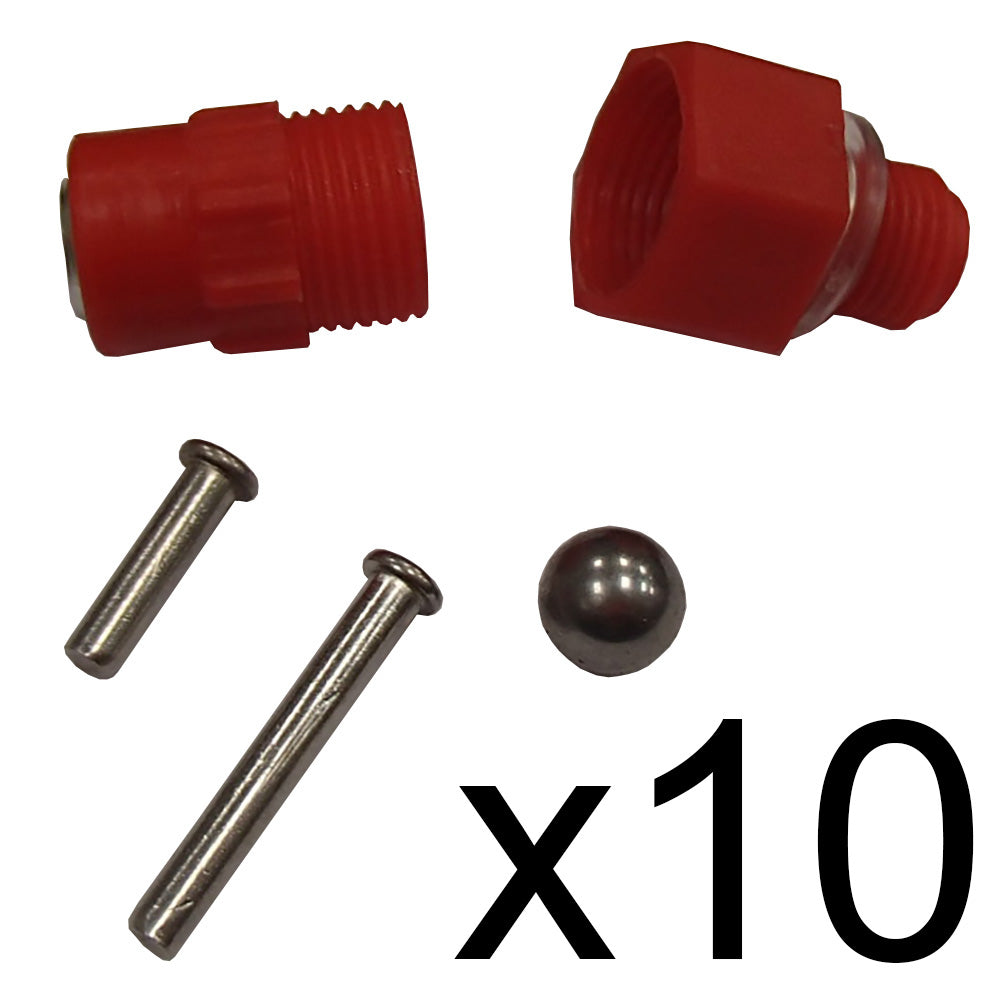 Qty 10: Screw-in Water Nipple Drinker Fits Universal Products Replaces SPN-1