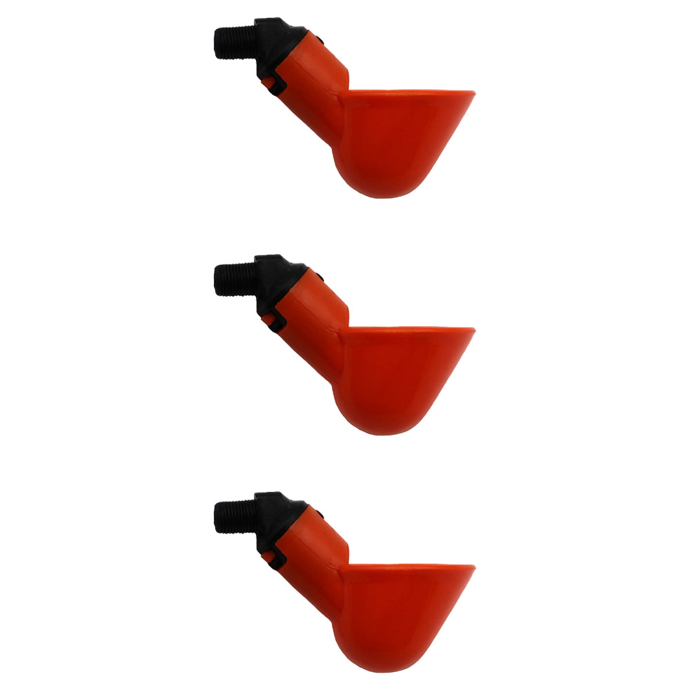 AUTOWTRDRNKRCUP Qty 3: Automatic Water Drinker Cup Fits Universal Products
