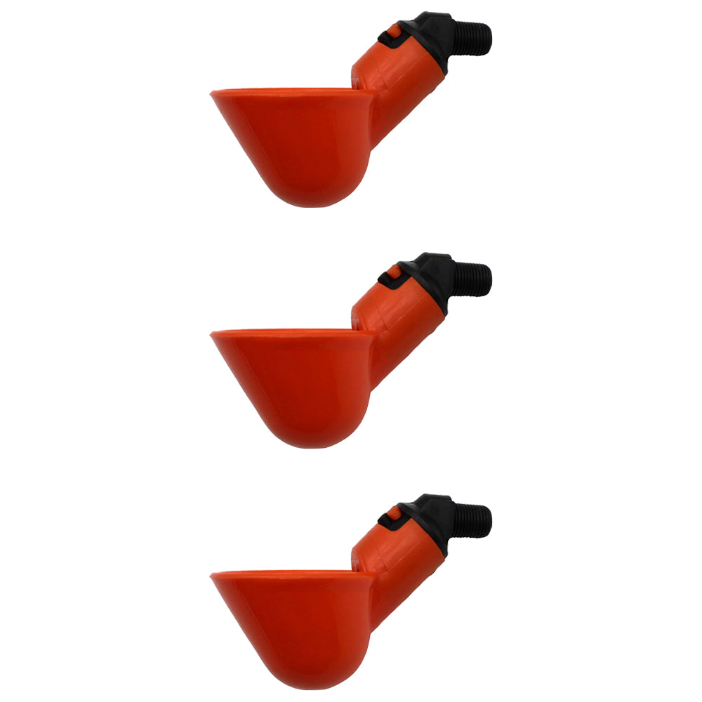 AUTOWTRDRNKRCUP Qty 3: Automatic Water Drinker Cup Fits Universal Products
