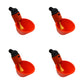 Four Automatic Drinker Cups Backyard Poultry Chicken Birds Flock Watering System