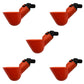 5 Automatic Waterer Drink Cups For Chicken Coop Poultry Chook Bird Turkey Drink
