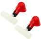 Two (2) Automatic Waterer Drinker Cups and Clear Plastic Chicken Water Poultry