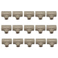 (15) Pack Aftermarket Drinker PVC Fitting Watering Mounts For Poultry