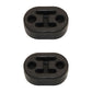 Qty 2: Rubber Exhaust Insulator Fits Universal Products Replaces 100400