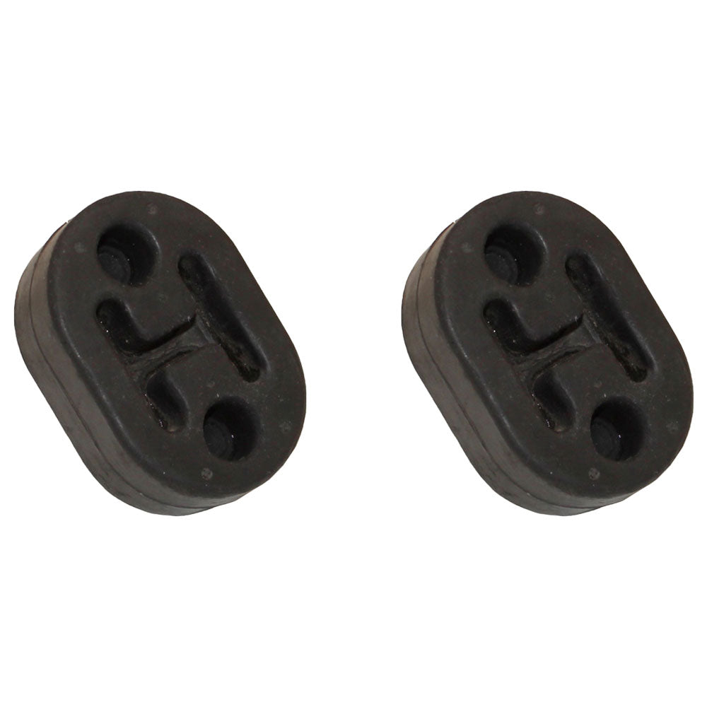 Qty 2: Rubber Exhaust Insulator Fits Universal Products Replaces 100400