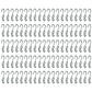 One Hundred New SJ Hooks for Bungees Tie Down Cargo Control & Handling TRRSJ-100