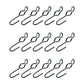 15 SJ Hooks For Rubber Rope Shock Cord Bungee Cord Tarp Strap Tie Down Hook