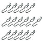 (16) SJ Hooks for Rubber Rope Shock Cord Tarp Hook Strap Tie Down Bungee Cord
