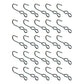 25 New SJ Hooks for Rubber Rope Shock Cord Bungee Cord Tarp Strap Tie Down Hook