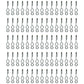 Qty 75: SJ Hook Fits Universal Products Replaces RRH-100