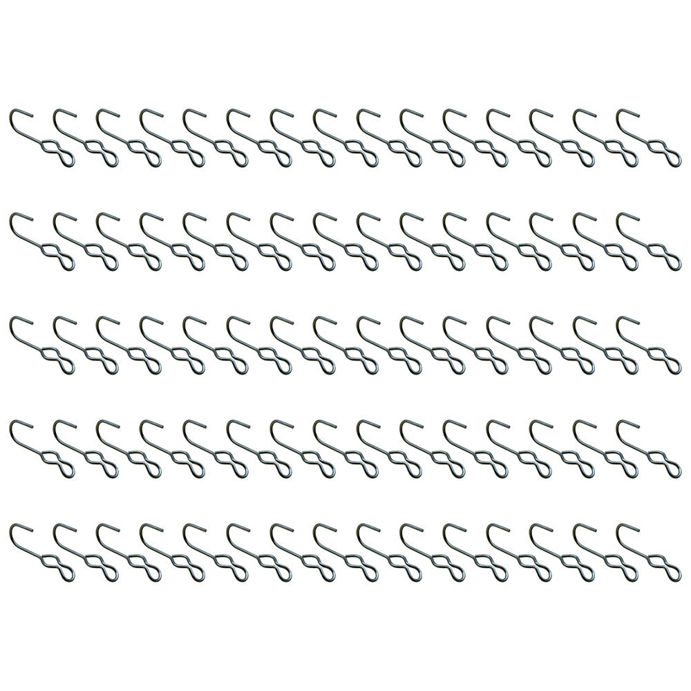 75 SJ Hook Ends for 3/8"- 7/16" OD Bungee to Create Custom Length Tarp Straps