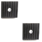 (2) Anti Vibration Pad For Air Compressor Or Equipment Solid Rubber 4x4x1