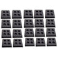 Set of (20) 2" x 2" x 3/4" Anti Vibration Heavy Duty All Rubber Isolation Pads