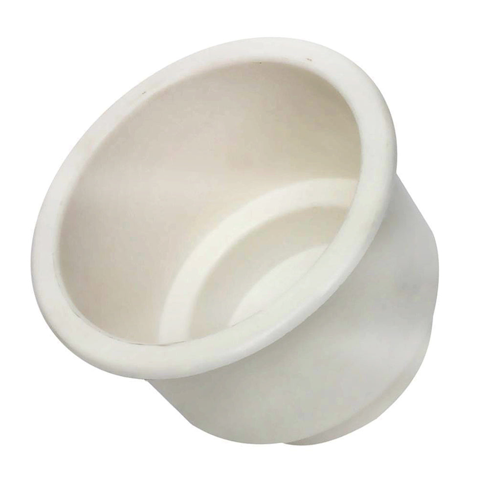 White Plastic Cup Holder Boat RV Car Truck Insert Regular Truck