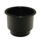 Plastic Black Cup Holder Boat RV Sofa Furniture Counsel or Poker Table
