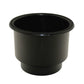 Single Black Plastic Cup Holder Large Size Jumbo Truck RV Boat Car Inserts