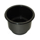 Plastic Black Cup Holder Boat RV Sofa Furniture Counsel or Poker Table