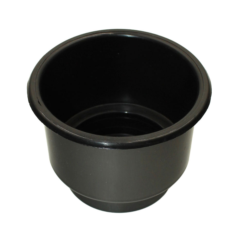 JUMBOPLSTCCUPHOLDER-BLK Black Plastic Cup Holder (Jumbo) Fits Universal Products