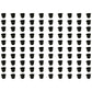 (100 Pack)- Boat Cup Holders 3-5/8, Black Plastic for Pontoon Boat RV Car Truck
