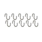New Aftermarket Replacement Set of 10 S Hooks 3/16" Diameter S Shaped Hooks