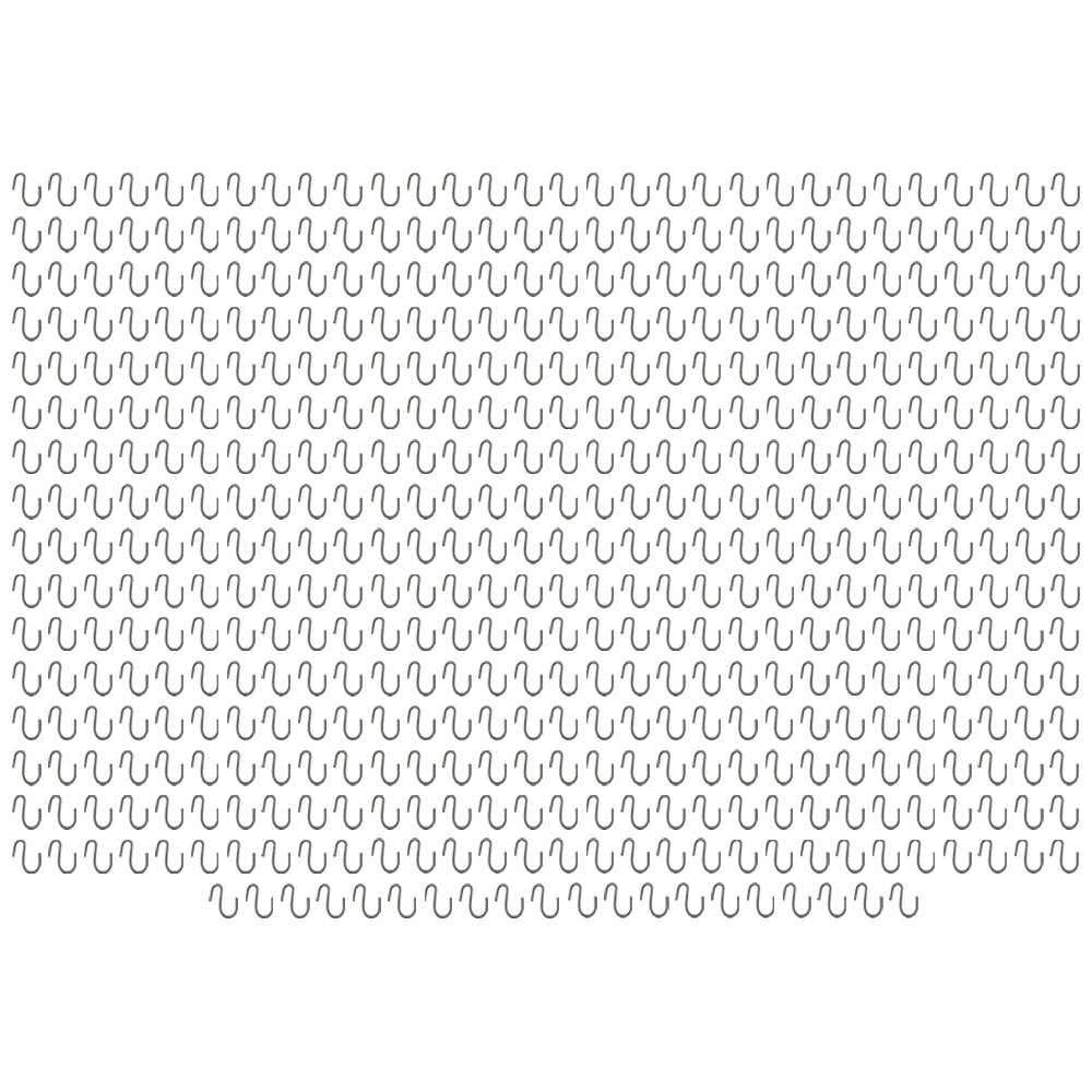 Pack of 500 New Aftermarket S Hooks 2.5" H x 2.25" W 3/16" Diameter