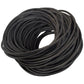 Solid Core 3/8" Black Rubber Rope 150' Feet Flatbed Truck Trailer Tarp Tie Down