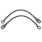 Tail Gate Cable Strap Set 2 for 88-98 GMC K1500 2500 3500 Pick Up Truck Tailgate