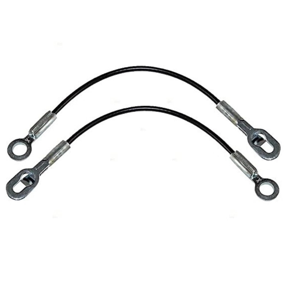 Set of 2 Tail Gate Tailgate Cables Driver & Passenger Side Chevy LH RH Pair