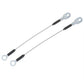 Set of 2 For Chevy GMC C/K 1500 2500 3500 Pickup Truck Tailgate Cables 19244993
