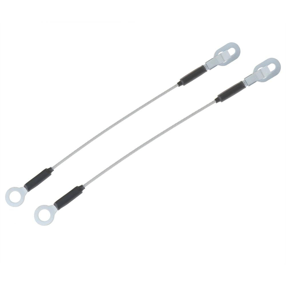 Tail Gate Cable Strap Set 2 for 88-98 GMC K1500 2500 3500 Pick Up Truck Tailgate