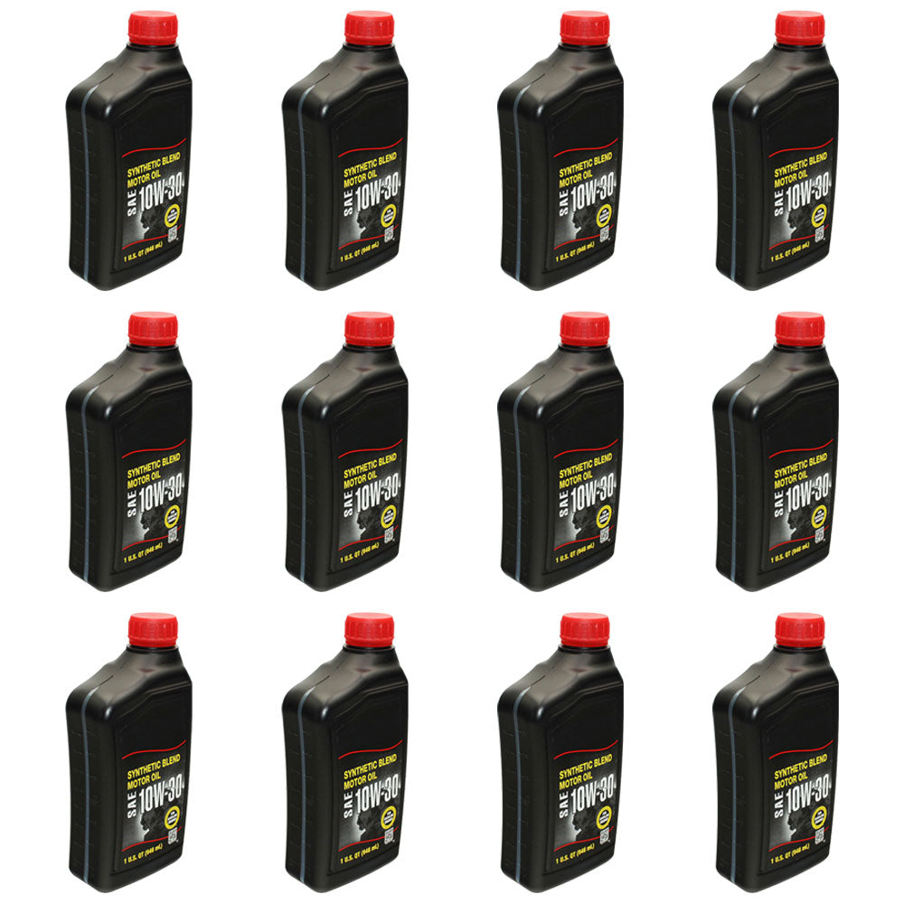 Qty 12: Engine Oil Quart Fits Yard Machine Replaces 215308