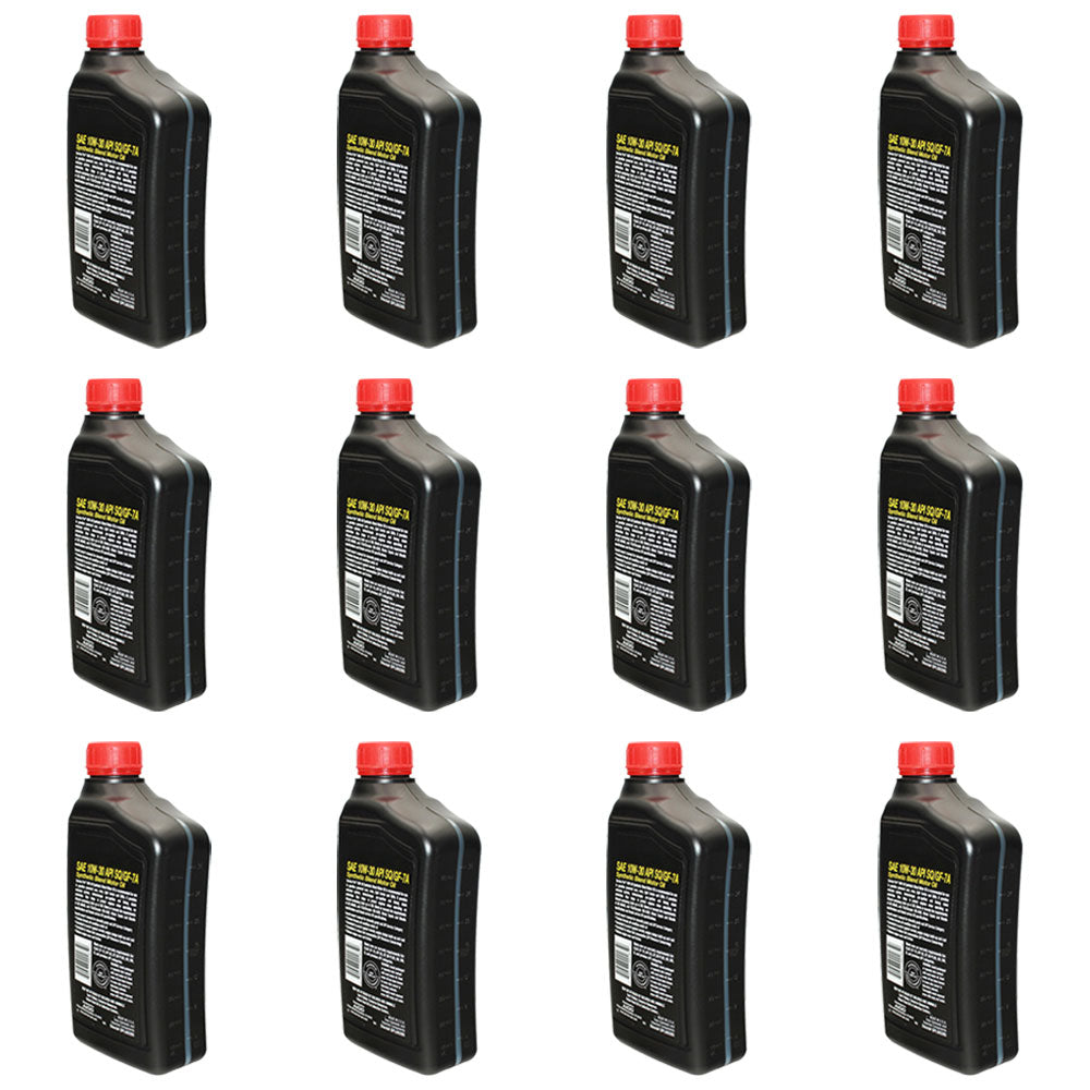 Qty 12: Engine Oil Quart Fits Kawasaki Replaces 99969-6081