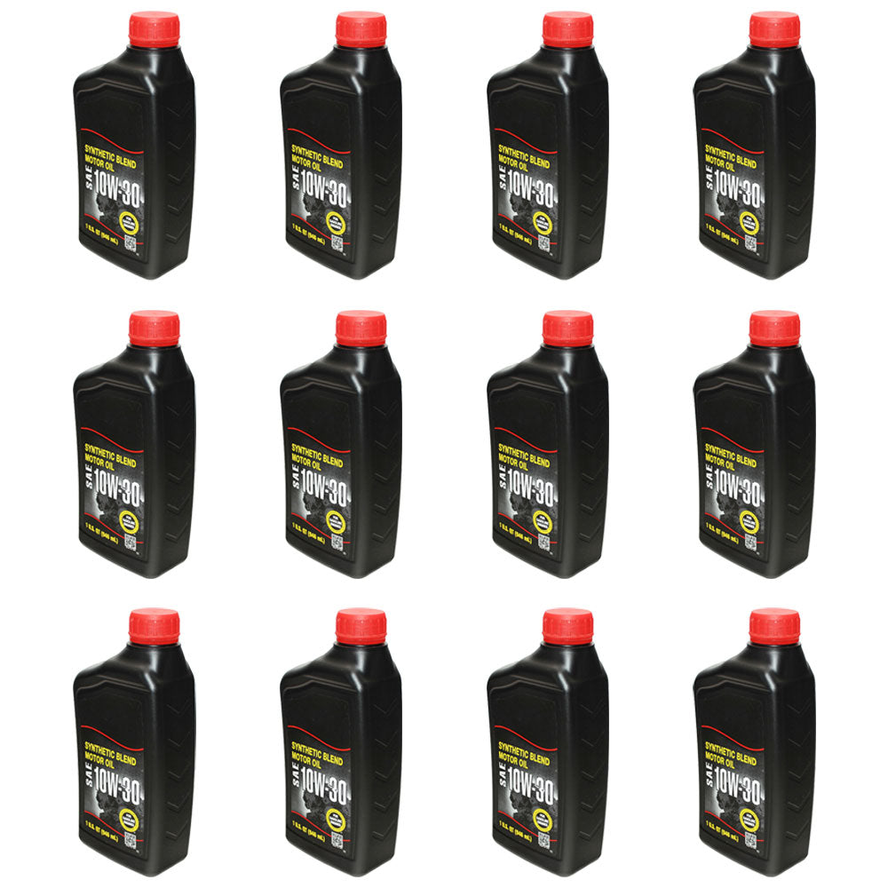 Qty 12: Engine Oil Quart Fits Yard Machine Replaces 215308
