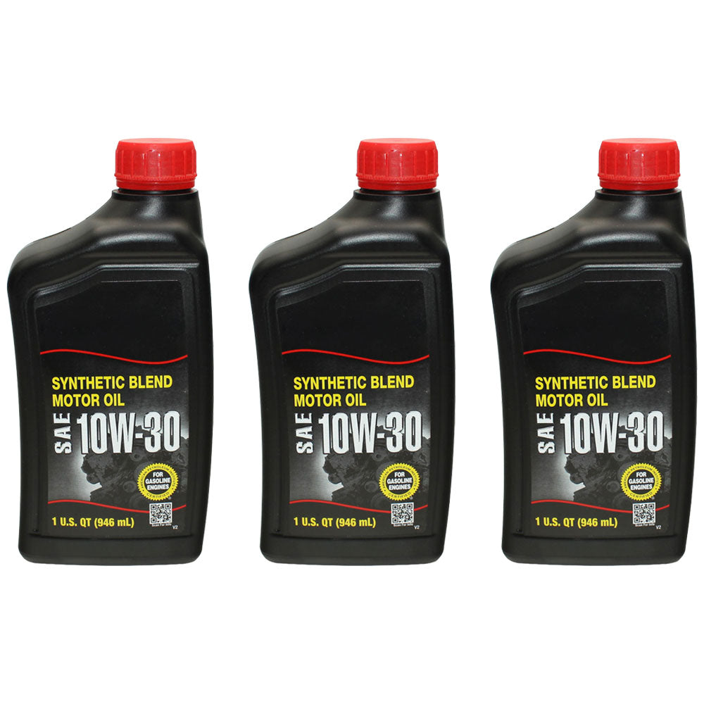 Qty 3: Engine Oil Quart 
 Fits Murray Replaces 215308