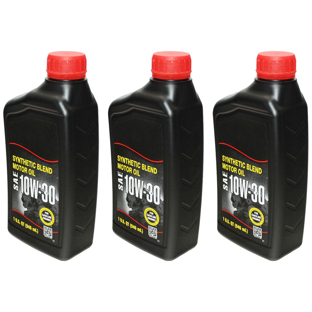 Qty 3: Engine Oil Quart 
 Fits Murray Replaces 215308