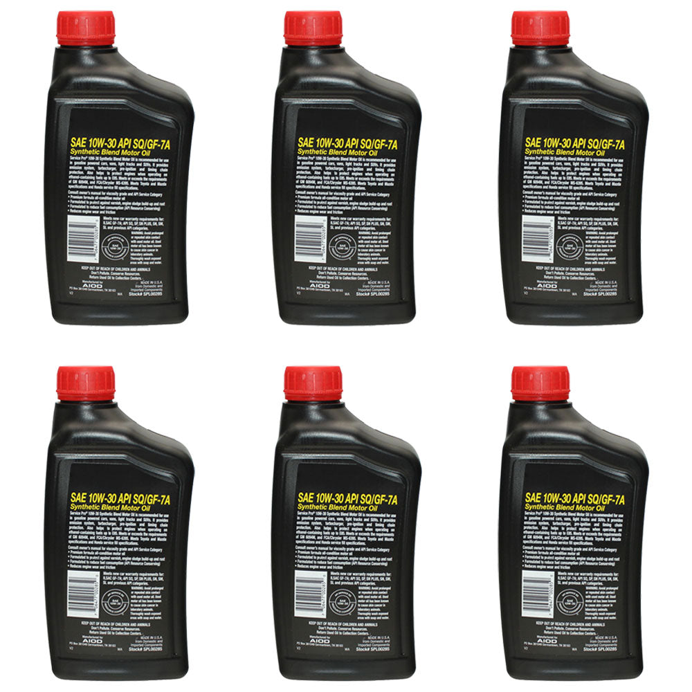 Qty 6: Engine Oil Quart  Fits Cub Cadet Replaces 490-000-C044