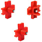 (3) Horizontal Side Mount Screw In Water Nipple Chicken Poultry Drinker Waterers