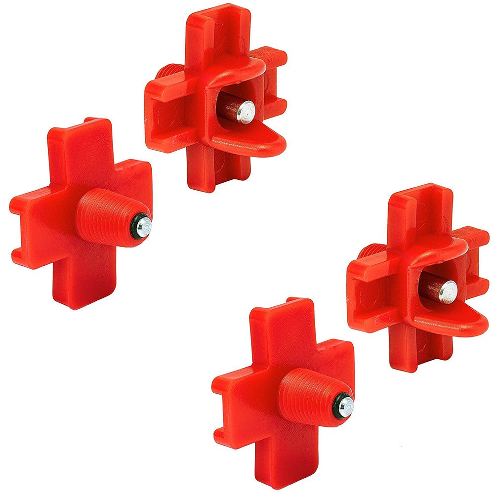 4 Screw In Horizontal Side Mount Water Drinker Nipples Chicken Poultry Waterers