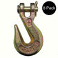 8 G70 3/8" Clevis Grab Hooks for Wrecker Tow Chain Flatbed Trailer Tie-Down