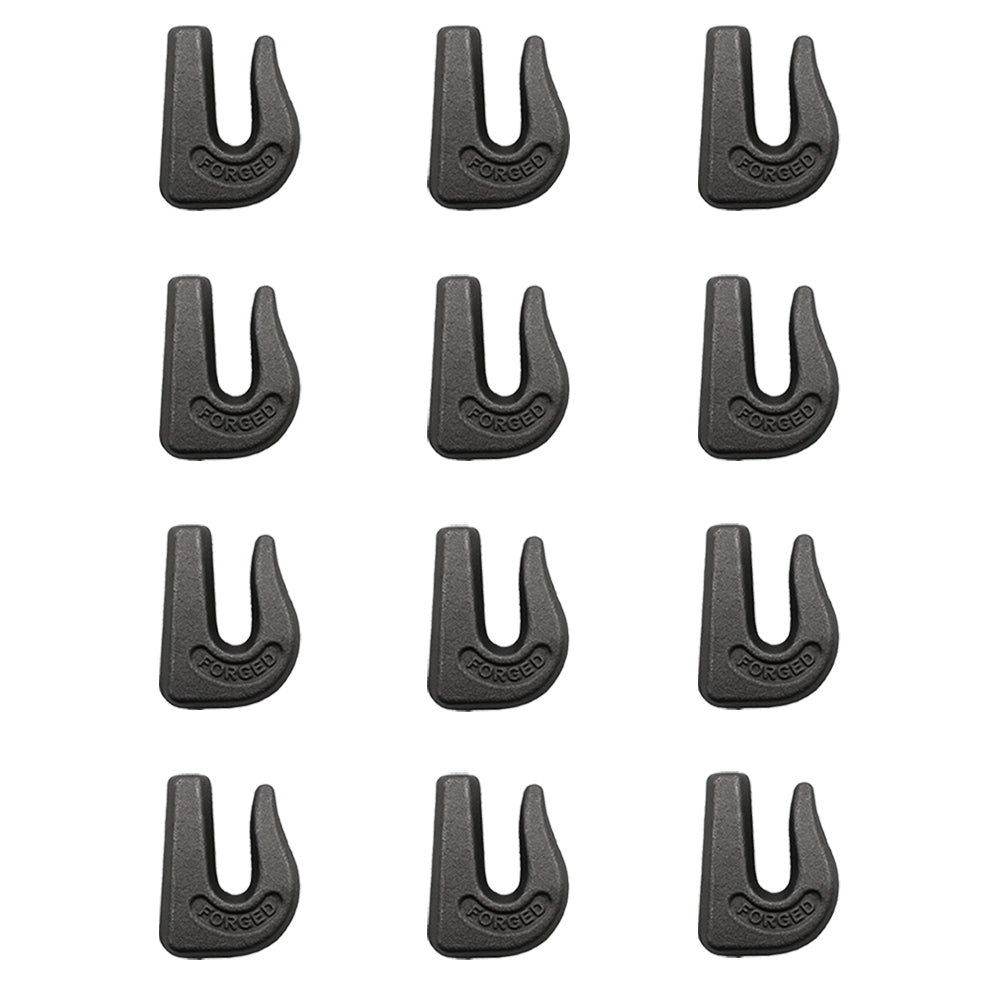 Qty 12: Weld On Grab Chain Hook Fits Universal Products Replaces 0900104