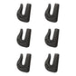 Bundle Of 6 - 3/8" G70 Weldable Grab Hook For Chain, Tow, Rigging, Weld On New
