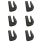 Bundle Of 6 - 3/8" G70 Weldable Grab Hook For Chain, Tow, Rigging, Weld On New