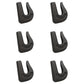 6pc 3/8 Weld On Grab Tow Chain Hook Bucket Trailer Tractor Rigging Forged Steel