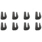 8 Weld On Grab Chain Hooks 3/8" G70 Wll 6,600 Bucket Trailer Rigging 0900104