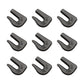 Set Of 9 3/8" Weld On Grab Chain Hook 6,600 Weight Load Rating 0900104