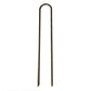 Landscape Staple  Round Top 6" Long 1" Wide Single Leg 11-Gauge Steel