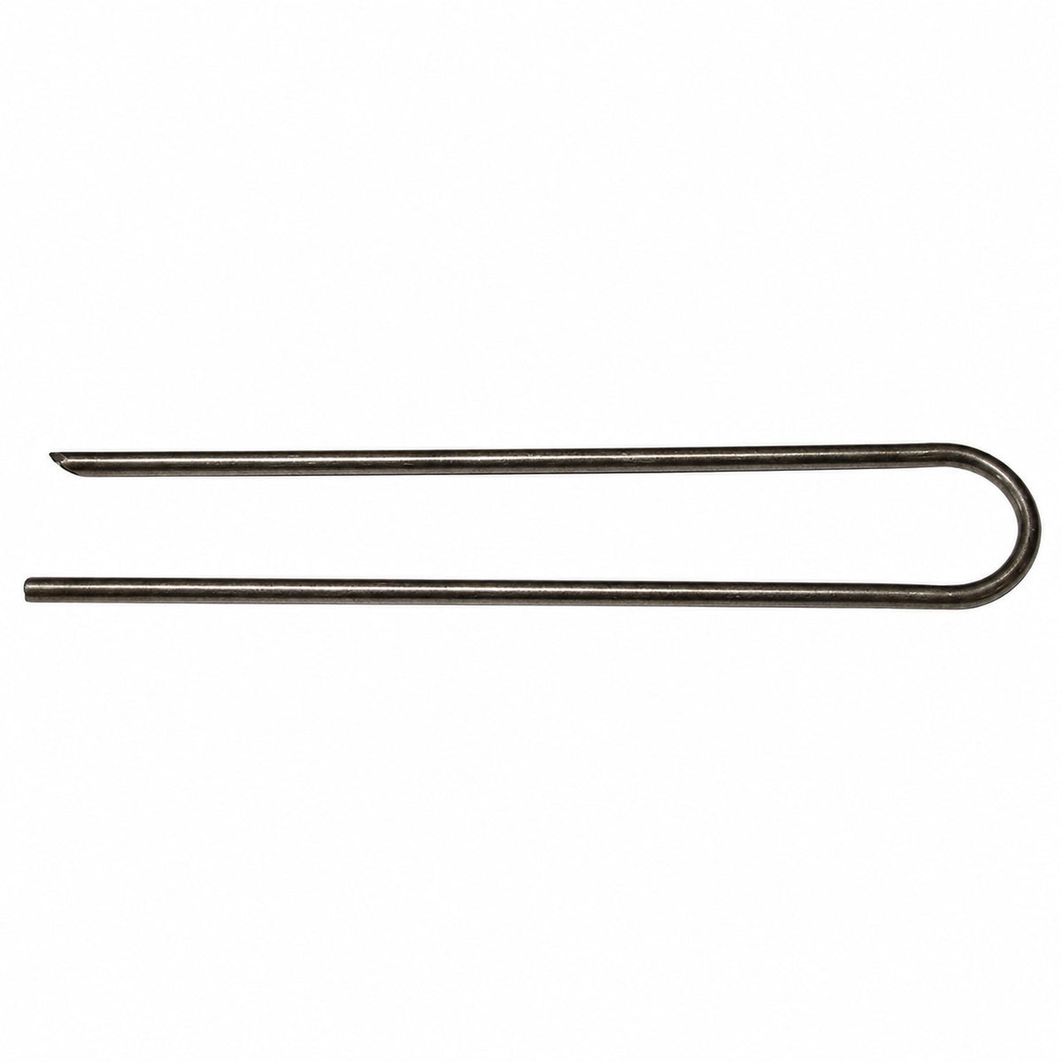 100 6-Inch Landscape Staples Sod Staples Garden Stakes Round Pins 11 Ga. Chisel End Points