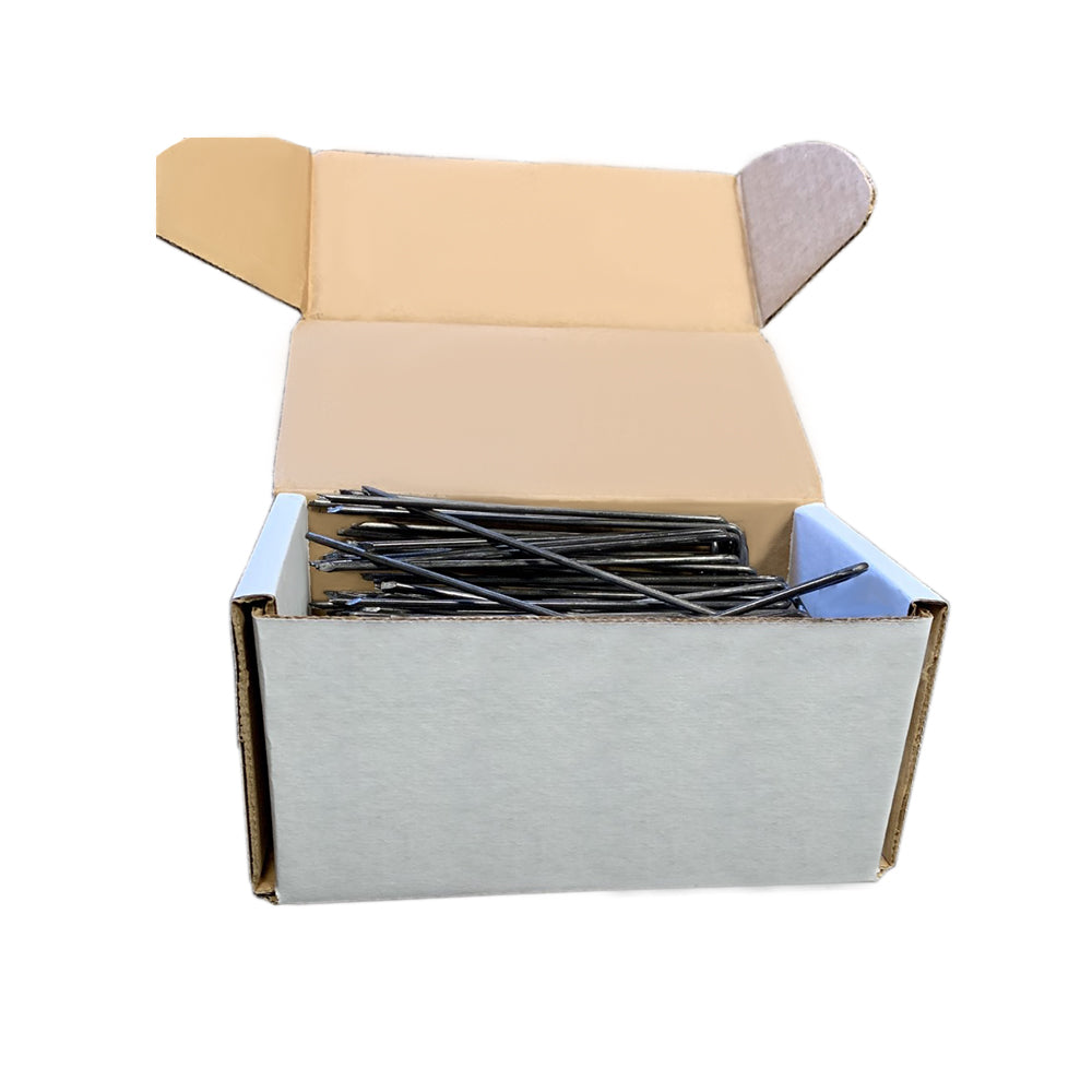 Qty 100: Square Top Landscape Staple Fits Universal Products Replaces 6IN9G