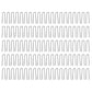 Qty 100: Square Top Landscape Staple Fits Universal Products Replaces 6IN9G