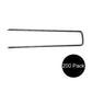 (200) Lawn Staples For Landscaping Underground Dog Fencing Sod Landscape Fabric